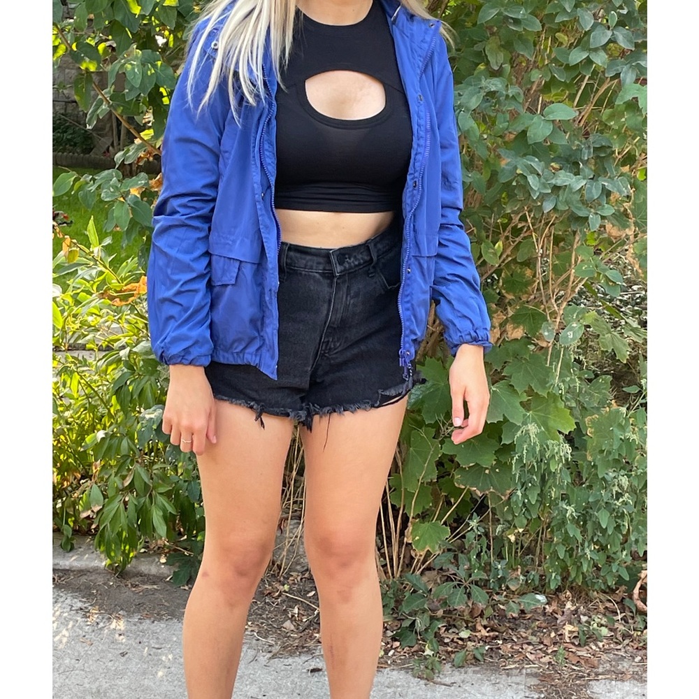 NWOT Roots Royal Blue Spring Jacket 🌸 - Picture 7 of 10